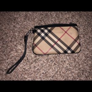 Burberry wristlet